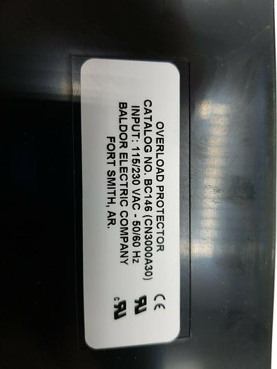 Used Baldor Electric BC146 Overload Protector
