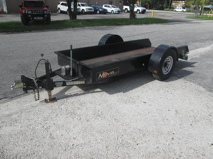 Used 2015 Midsota Nova Low Profile Tilt Trailer