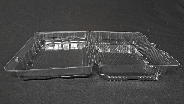 NEW, in-the-box — Commercial Packaging: 3-Pack Whole Clamshell, See-Thru