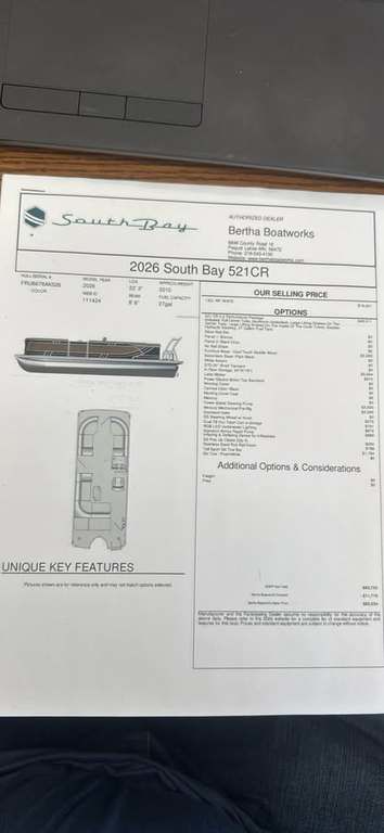 Used 2026 South Bay 521CR 3.0