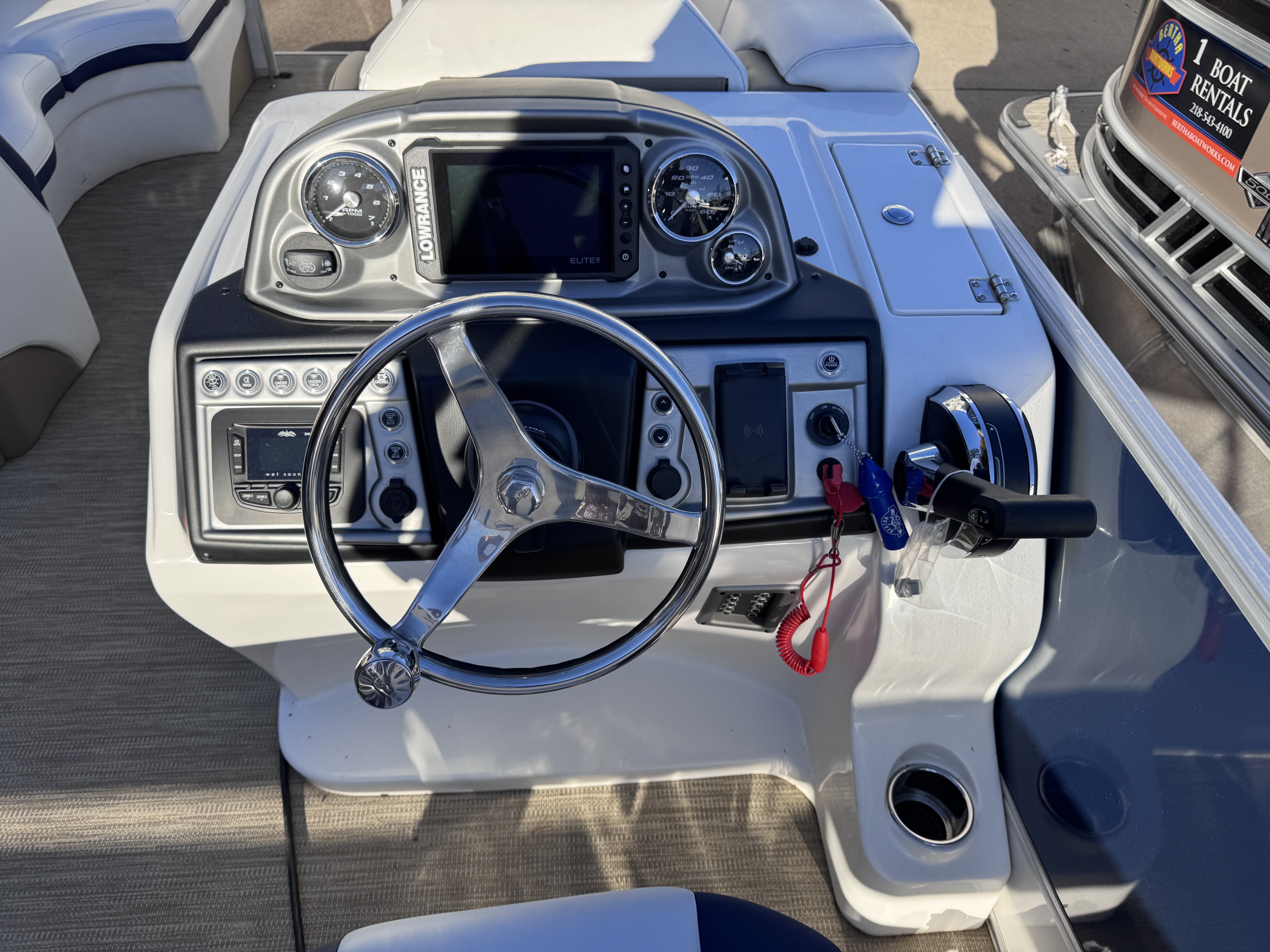 Used Low hours used pontoon