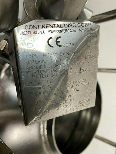 Used DCI 35L Stainless Steel Pressure Vessel 40 PSI @ 100° F