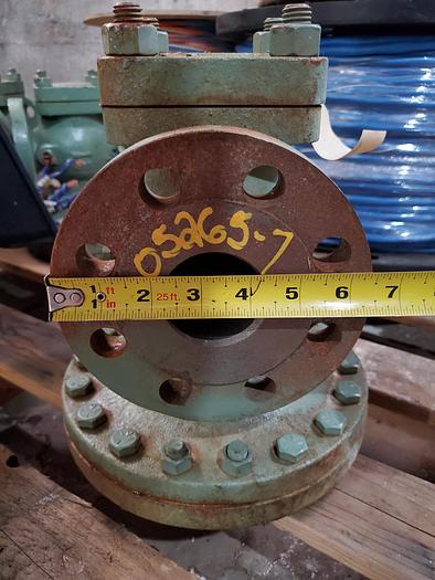 Used SPENCE ENGINEERING E MAIN VALVE, CAST IRON 2" (OB)
