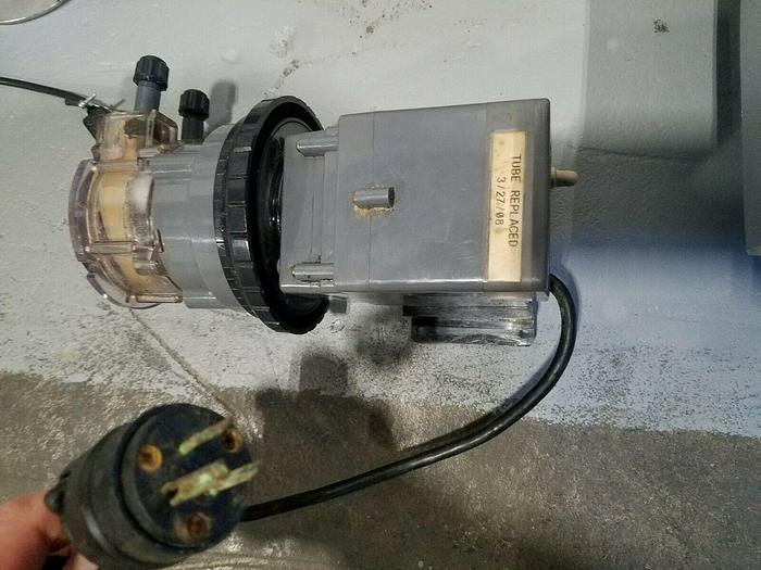 Used GH Stenner Chemical Acid Feed Pump 17 GPD