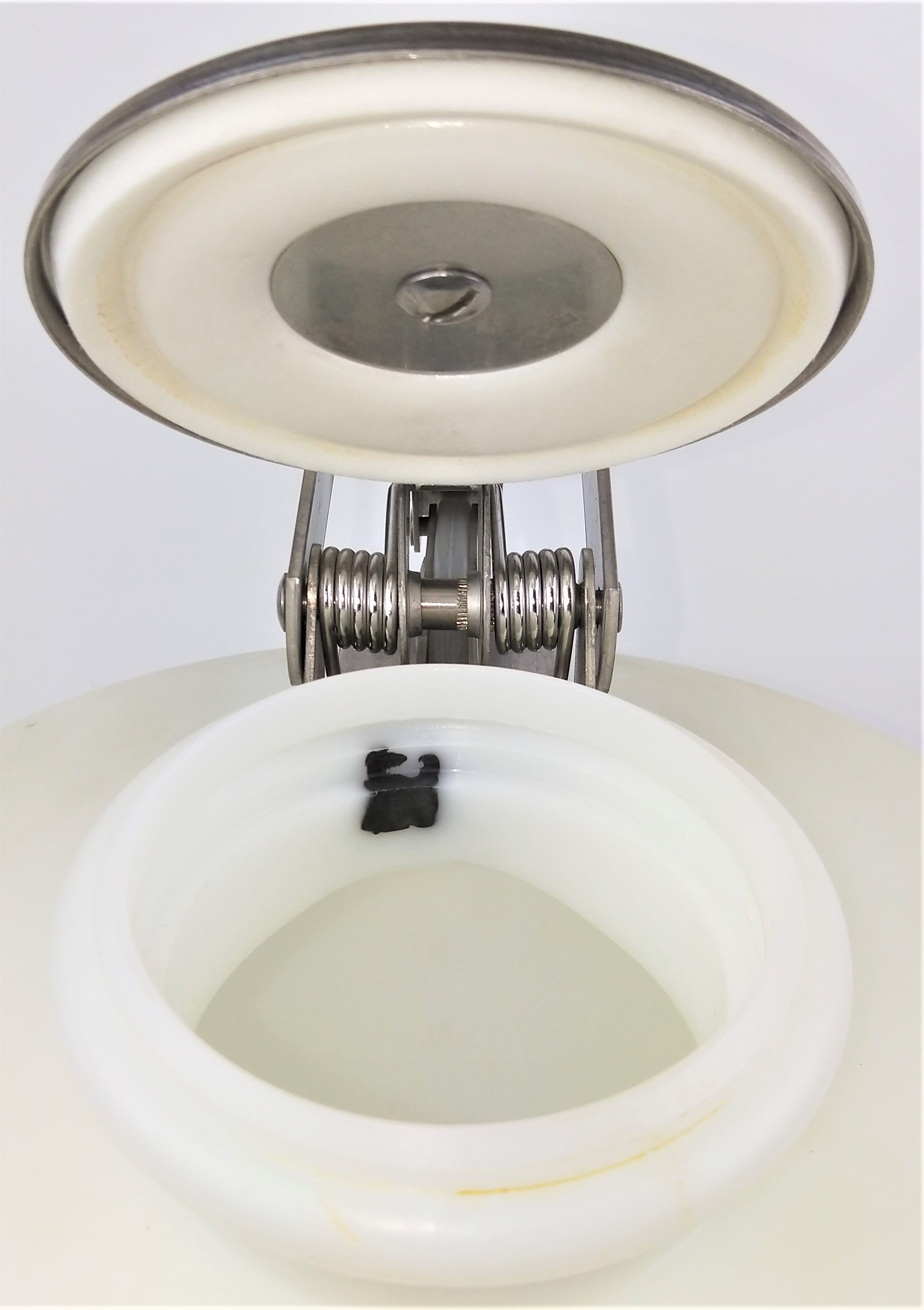 Used Justrite 12765 Self-Closing Wide Mouth Safety Container - 19L (5 Gallon)