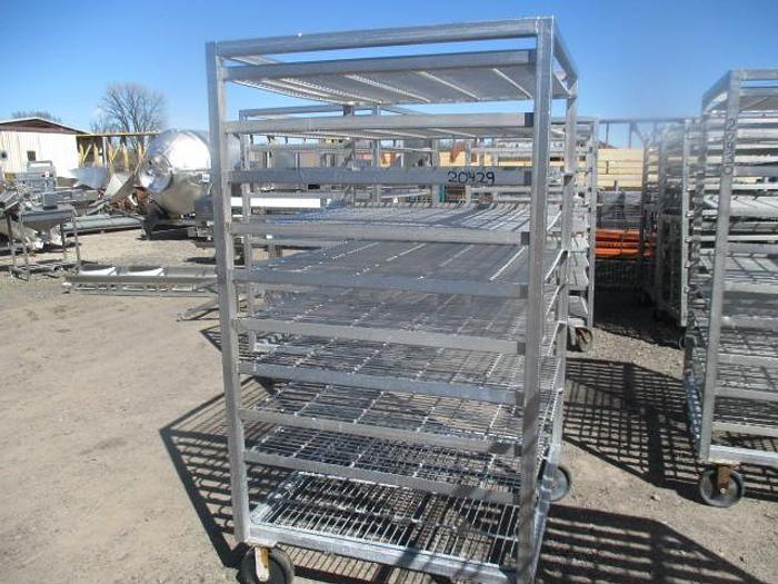 Used Stainless Steel Meat Racks; 41"W 52"L78"T