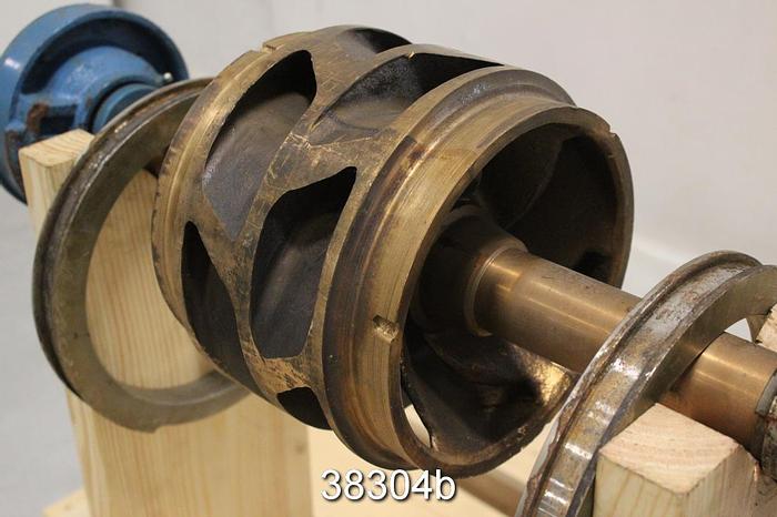 Used Goulds 3405 M 8x10x12 DV Pump Rotating Assembly #38304