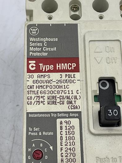 Used Westinghouse HMCP030H1C