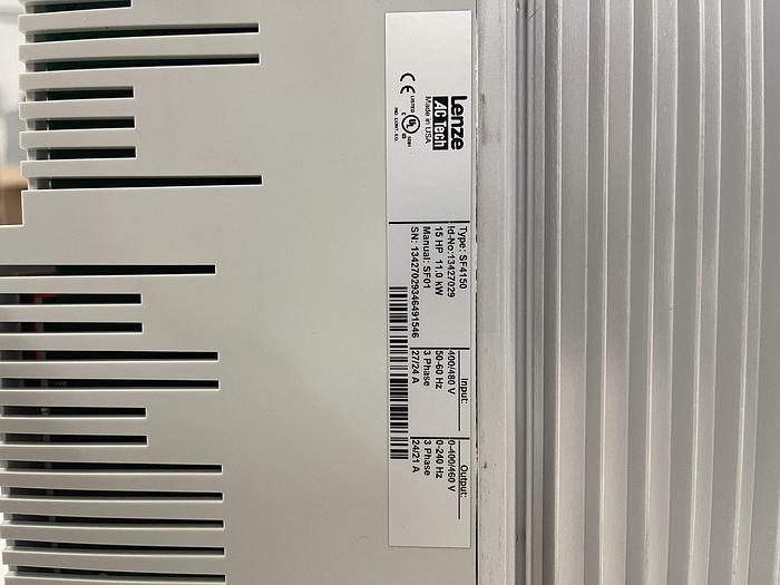 Lenze AC Tech SCF Series SF4150 Drive 400/480V 3PH Input 15HP