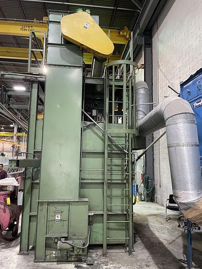 Used 2000 METALWORKING SPINNER HANGER SHOT BLAST MACHINE