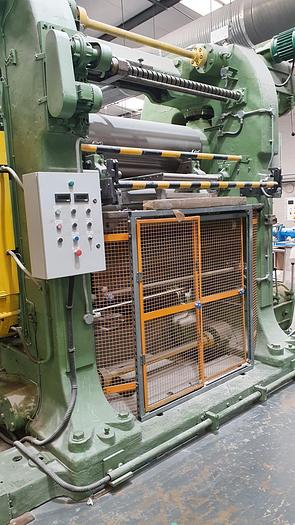 Used Comerio Ercole 3 roll vertical stack calender
