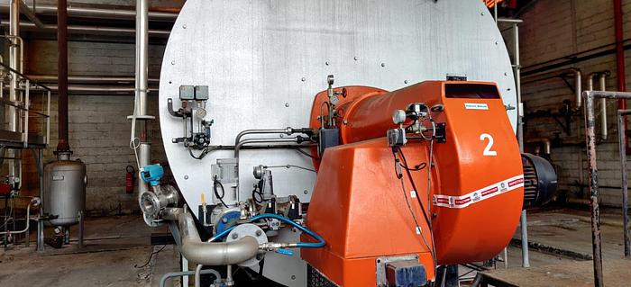 Used BABCOCK WANSON steam boiler