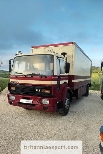 Used 1990 VOLVO FL617 17.5 ton box lorry