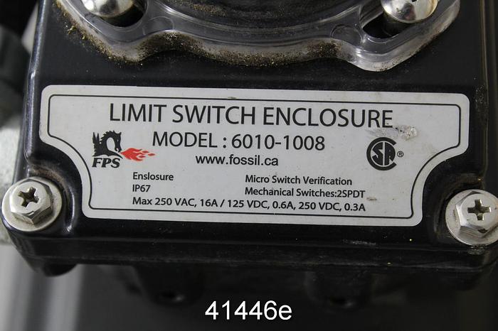 Used Fps Model 9650-0480-2507-0015 4" Ball Valve #41446