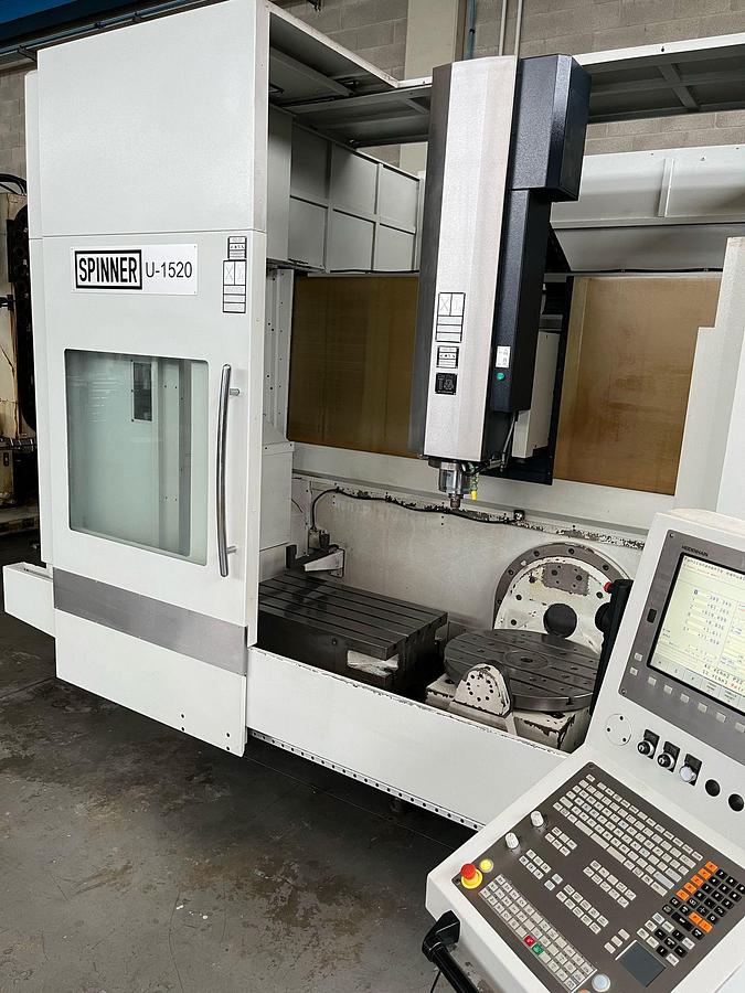 Usato Centro di lavoro SPINNER U1520 - Heidenhain 620
