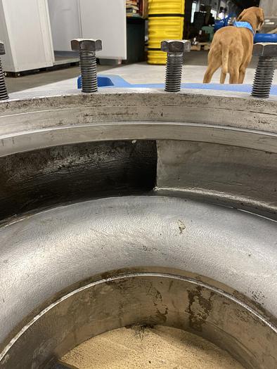 Used Goulds 3175 14x14x22 Pump, Stainless Steel Casing #43747