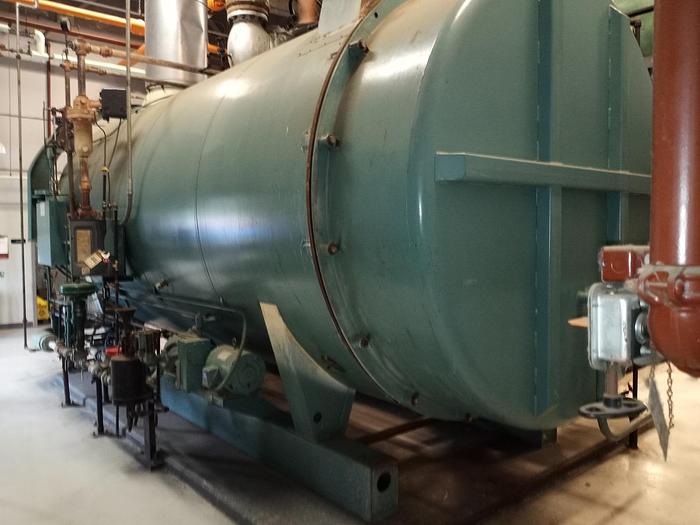 Used Cleaver Brooks CB200-500-150 500 HP 150 PSI Steam Boiler natural gas / oil