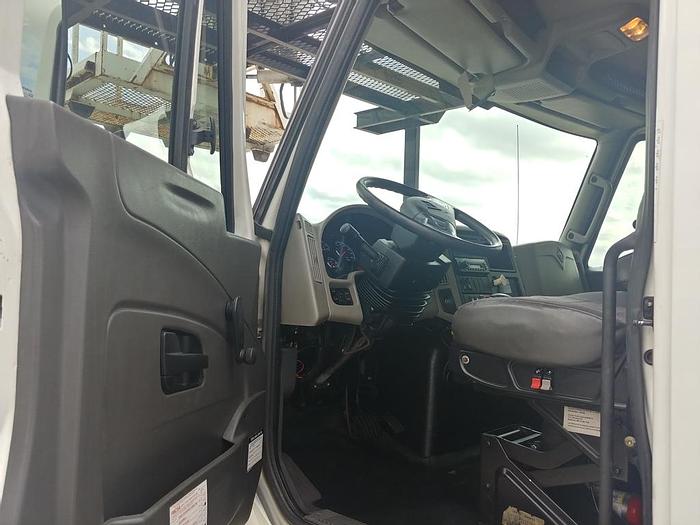 Used Elliott G85R Sign Crane on 2012 International 4300 4x2 Reg Cab Flatbed Truck - 84733