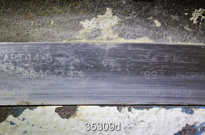 Used Sulzer APT44-8 Pump 5 Vane Impeller #35309