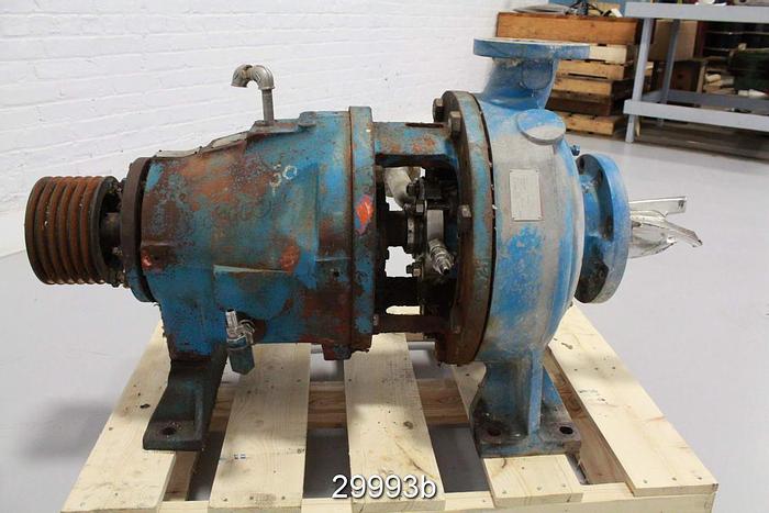 Used Goulds 3500 Pump, 3x6x14, Stainless Steel Casing #29993
