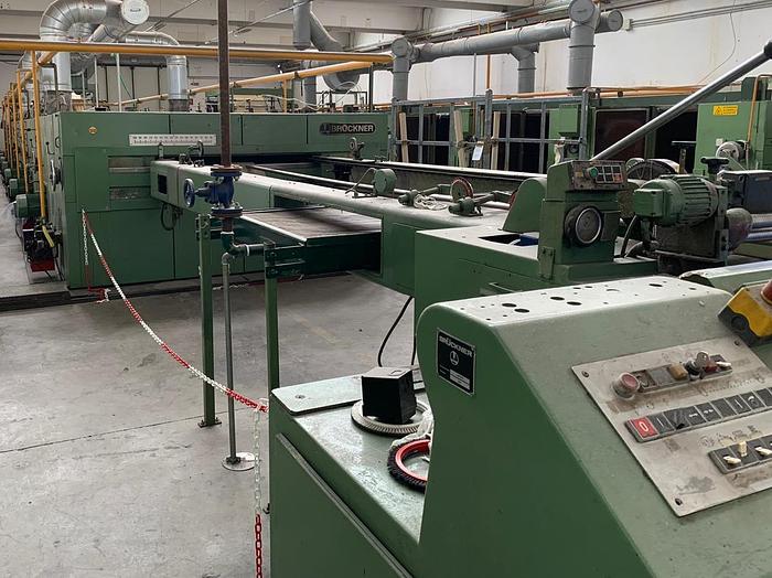 Used STENTER 1993 BRUCKNER 2200 mm GAS