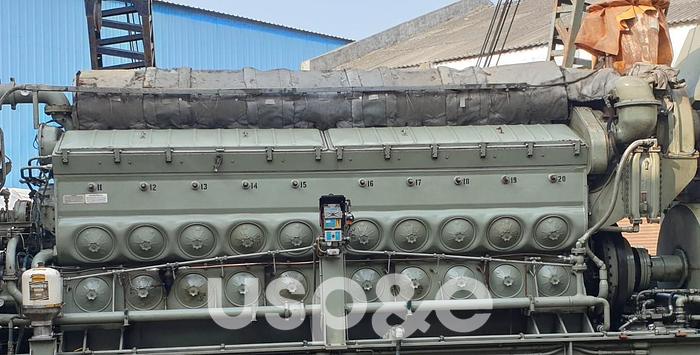 Used 36 MW 2008 Used EMD L20-710-G7C-T2 Diesel Power Plant