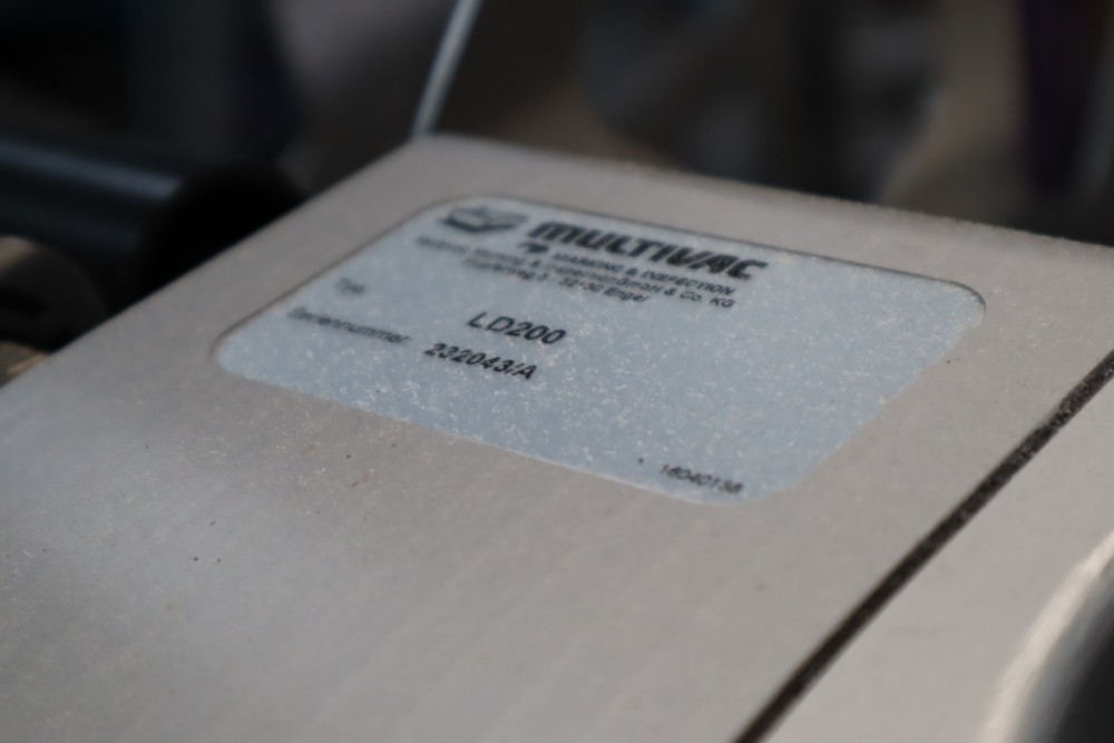 Used Multivac L310 labelling