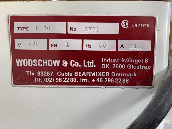 Used Varimixer BEAR R30 with Attachments