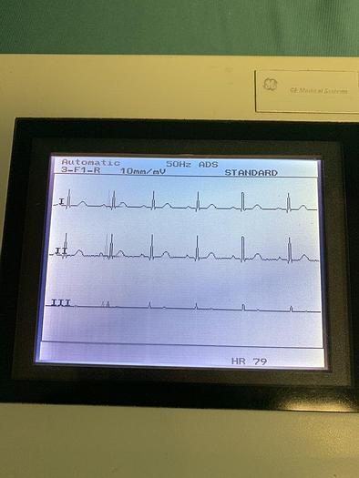 Gebraucht GE Mac 1200 ST EKG Gerät V6.2 mit 10 adriges EKG Kabeln