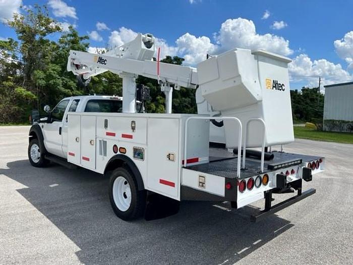 Used Altec AT40G 45ft Bucket Boom on 2013 Ford F550 4x4 Extended Cab Utility Truck – C98558