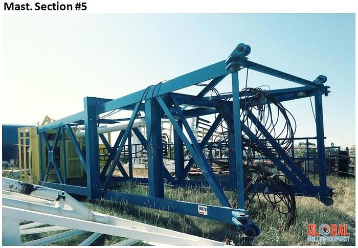 Used Item 0652 : Land Cantilever Rig 1000 HP, Capable of Drilling to 18,000 feet land rig