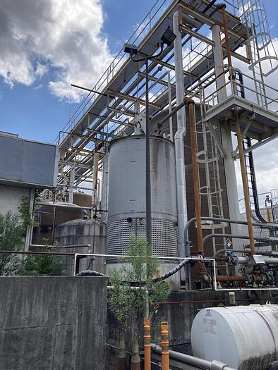 Used Artisan Industries approximately 5,000 gallon stainless steel jacketed tank