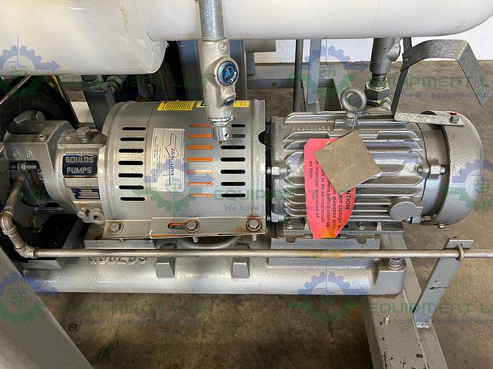 Used Busch  NC0070.ABM6.00RF Single Stage Cobra Dry Screw Vacuum Pump w/ Goulds LF3196