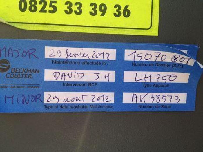 D'occasion BECKMAN COULTER LH 750