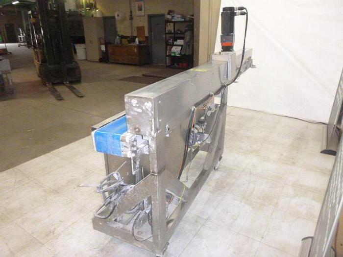 Used Shuttle Conveyor, Stainless Steel; 36" Stroke