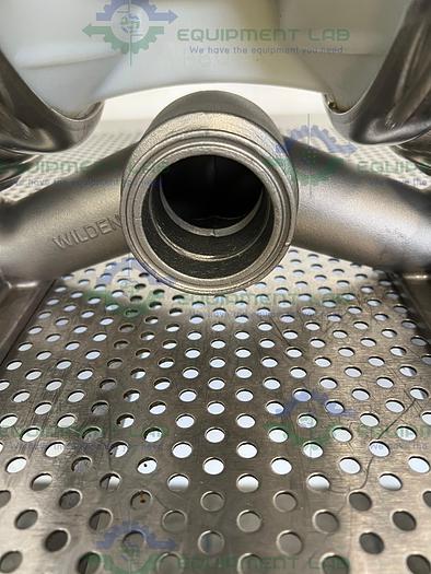 Used Wilden  Stainless Steel T4 Air-Operated Double Diaphragm Pump 1 1/2"