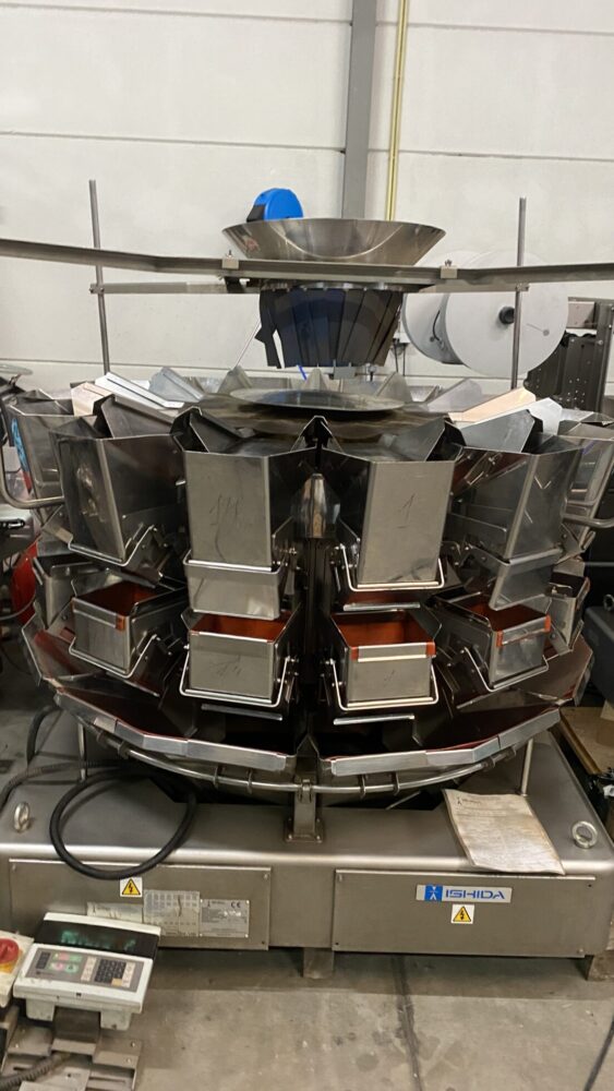 Used Ishida multihead weigher stainless steel