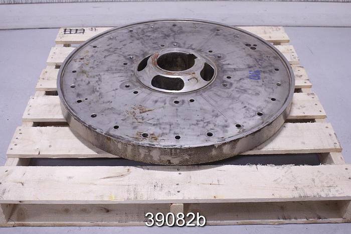 Used Andritz Sprout Bauer R34III Refiner Rotating Disc, 34" Diameter #39082