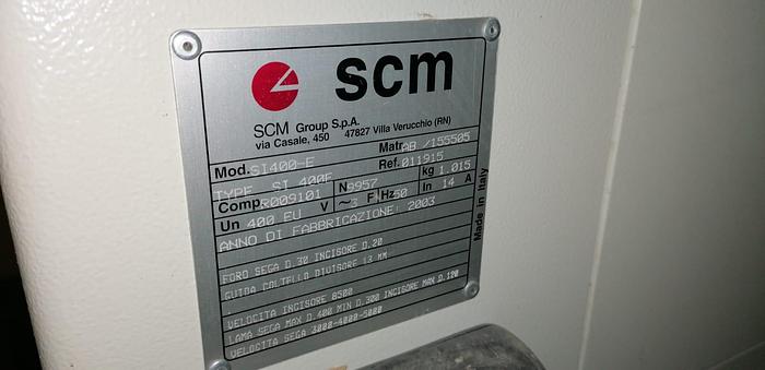Usato SQUADRATRICE SCM GROUP SI400E CE