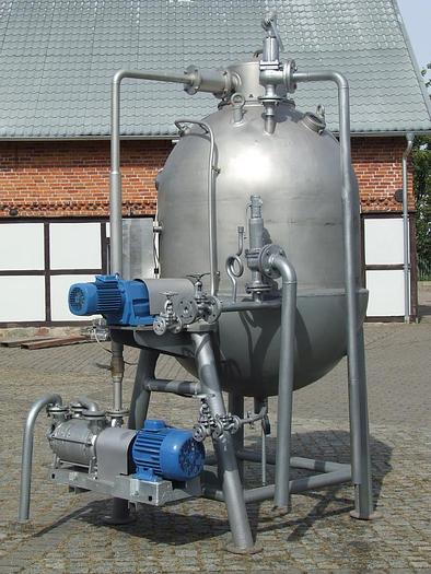 Used Aparat próżniowy pojemność 1.500 l - WWA 10