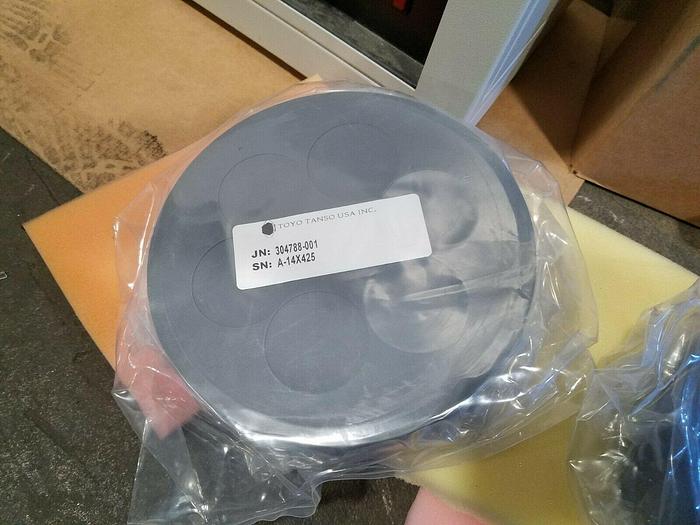 Used Toyo Tanso Graphite Susceptors Discs All Three One Price!!! + FREE SHIPPING!