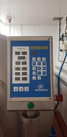 Used 2006 Metalbud Nowicki  MA-1500 PSCH vacuum tumbler with cooling facility