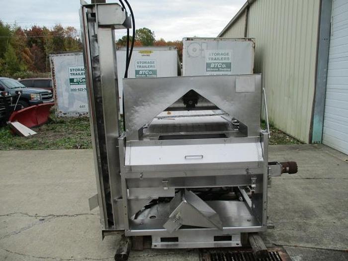 Used Stein E Series Breading Applicator, 34" wide Product Belt
