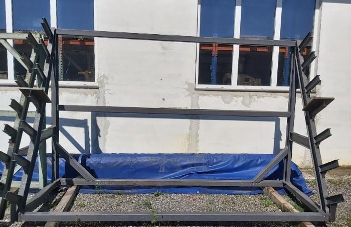 Gebraucht Langgut Schwerlastregal, 8 to Gesamtlast, ca. 3,6 x 1,5 x 2,2m hoch, , gebraucht