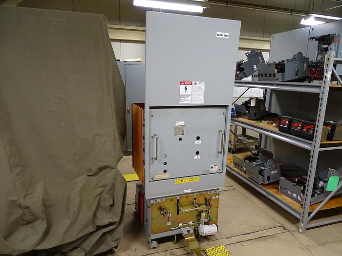 Used SIEMENS-ALLIS AC HIGH VOLTAGE CIRCUIT BREAKER 5-FSV-350-1200-78 FIVE AVAILABLE