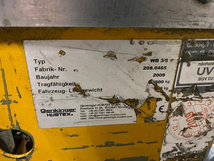 Gebraucht Transportwägen für Kettbäume und Warenbäume