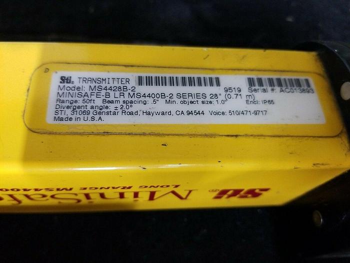 Used STI Model MS4428B-2 TRANSMITTER, MS4428B-2 RECIEVER