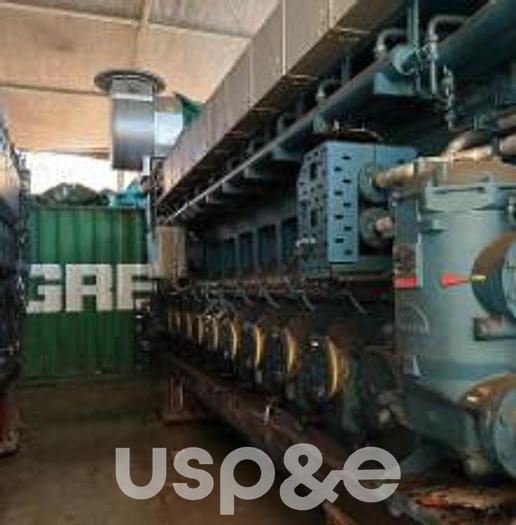 5.6 MW 2011 New MAN 10L 32-44 CR HFO Generator Sets