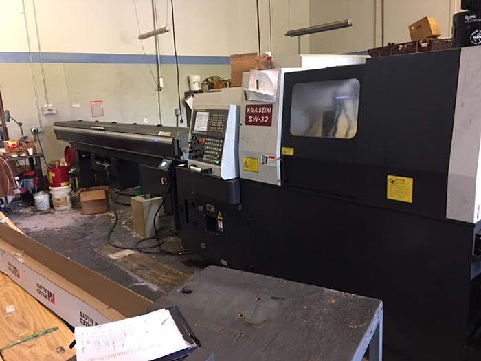 2014 Yama Seiki Model SW-32 CNC Swiss Automatic (Excellent Condition)