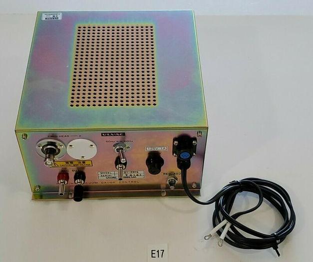 Used *PREOWNED* ULVAC GI-PRYS Penning Vacuum Gauge Controller T0181 + Warranty!